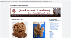 Desktop Screenshot of brookmoorecreations.com